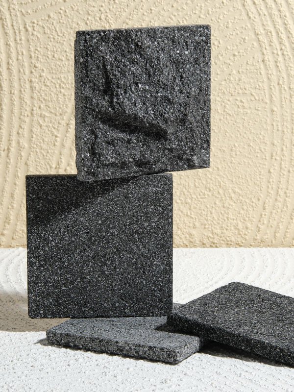 Bali Black Lava Stone 6x8